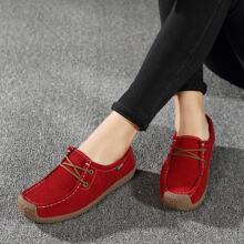 Women Flat Shoes Spring/Summer Season Flat Slip-Resistant Casual Lightweight Oxford Shoes