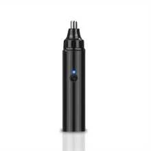 男女跨用可充電鼻毛修剪器-無痛眉毛和臉部毛髮去除-usb電動鼻毛修剪器 - 黑色 - 查看 5