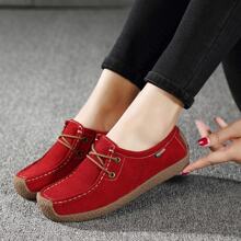 Women Flat Shoes Spring/Summer Season Flat Slip-Resistant Casual Lightweight Oxford Shoes