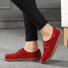 Women Flat Shoes Spring/Summer Season Flat Slip-Resistant Casual Lightweight Oxford Shoes