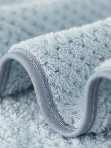 1 Chiếc Khăn Tắm Hình Chữ Nhật Lớn Bằng Sợi Polyester Màu Xanh, Kích Thước 33,84 * 67,3 Inch, Dành Cho Nam Và Nữ, Người Lớn Trong Gia Đình, Khăn Tắm Bơi Cho Trẻ Em, Nhanh Khô Và Thấm Nước, Mềm Mại Và Không Phai Màu, Thích Hợp Cho Phòng Tắm, Khách Sạn, Phòng Tập Thể Dục, V.v. - Màu xanh lam - Xem 8