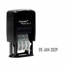 Carimbo Datador Nykon Power 321 D - 4x22mm - Preto - Visão 2