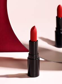 4 Piezas/set Barra De Labios Mate De Terciopelo Impermeable De Larga Duración Y Hidratante, Bálsamo Labial Sólido Cosmético - Multicolor - Ver 4