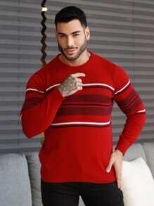 TRICOT DE LUXO Men Sweaters - 紅色 - 查看 1