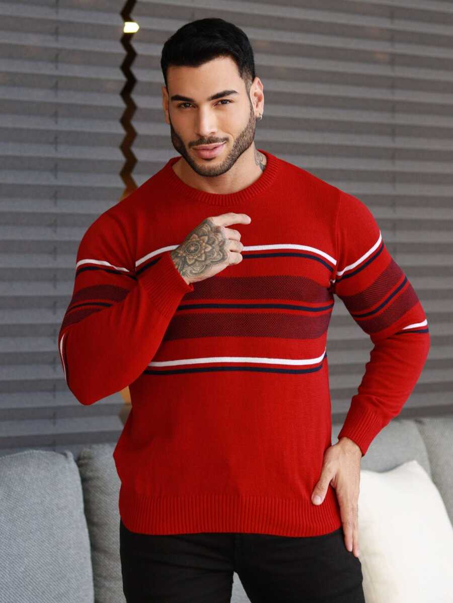 TRICOT DE LUXO Men Sweaters - 紅色 - 查看 1