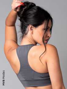 MVB Modas Women Tops - Grey - View 3