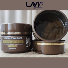 Máscara Tonalizante Premium Morena Iluminada Lavid' 250g Cabelos tons Caramelo - Morena Iluminada - Visão 3