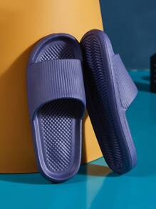 男士休閒拖鞋 - 藏蓝色 - 查看 2