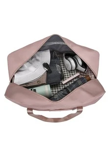 1 Máy Tính Du Lịch Chống Thấm Nước May Túi Bảo Quản Quần Áo Người Tổ Chức Hành Lý Có Tay Cầm Và Dây Đeo Vai - Màu tím - Xem 8