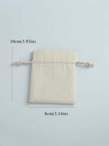 10 Stücke + 8*10cm Tuch Pilz Design Schmuckverpackung Beutel