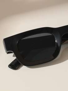 1入包裝女士多色的方形時尚眼鏡,適用於日常使用 - 彩色 - 查看 3