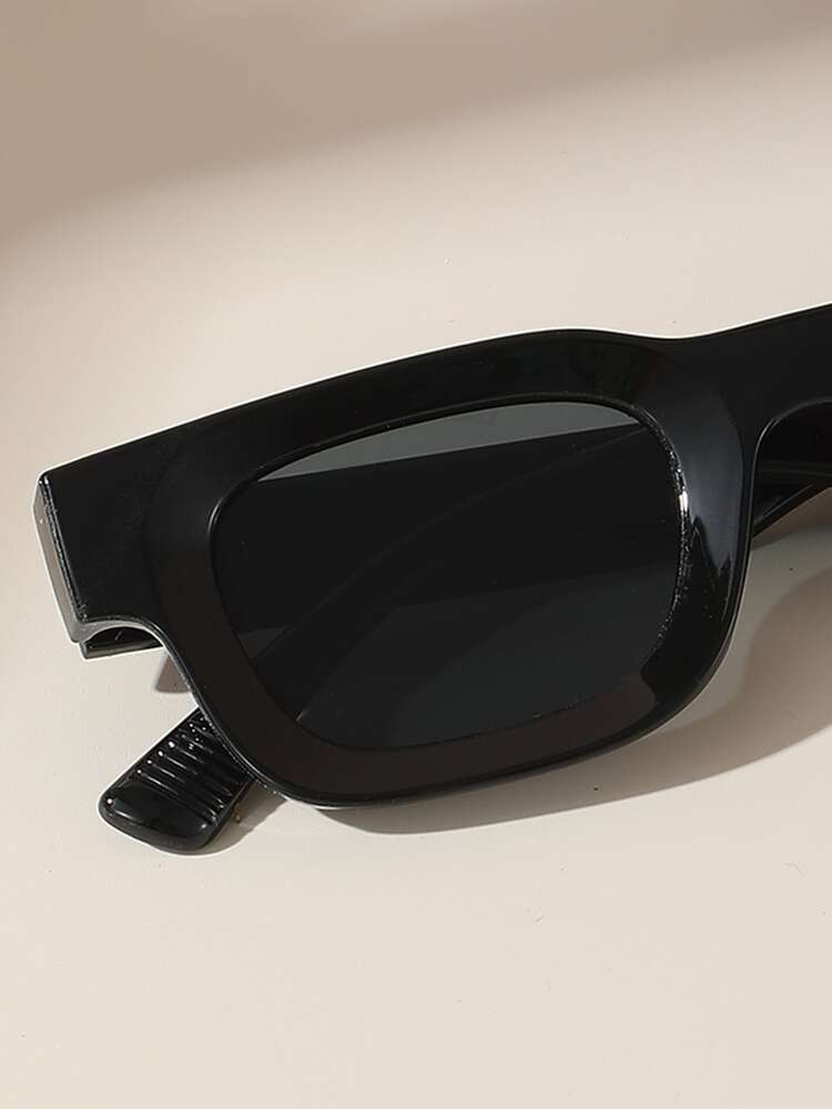 1入包裝女士多色的方形時尚眼鏡,適用於日常使用 - 彩色 - 查看 3