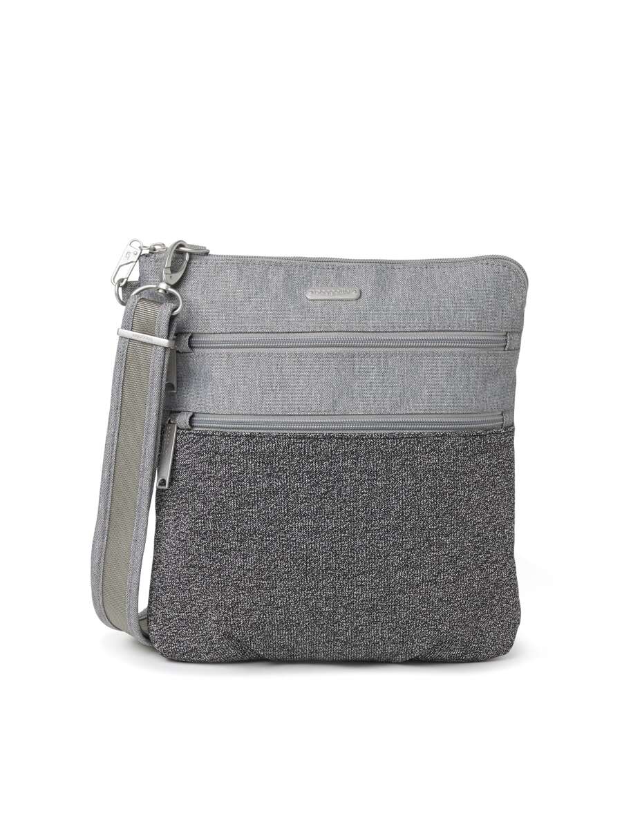 Baggallini securtex anti-theft large crossbody bag