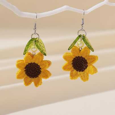 Hoa hướng dương thả bông tai Valentine, Mẹ, Mẹ, Ngày của Mẹ, Quà tặng