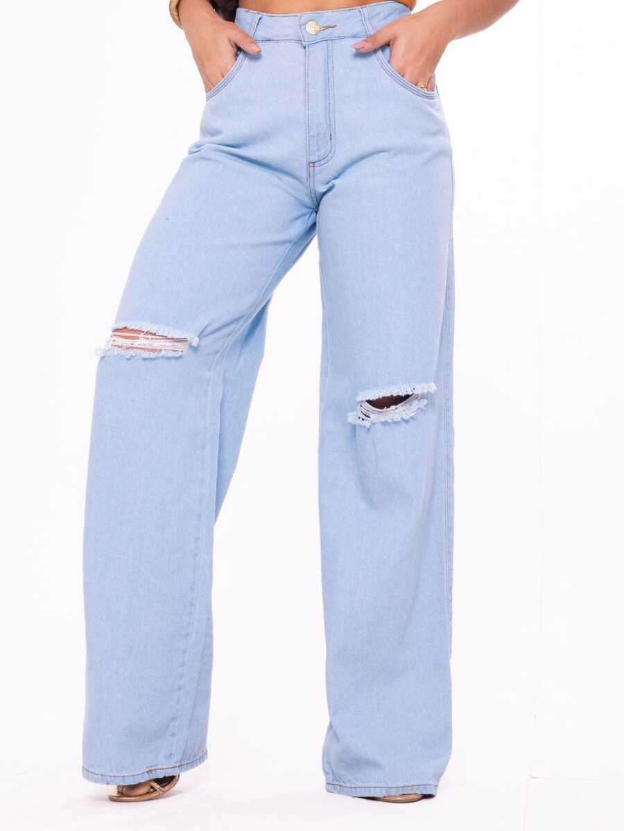 Women Pants - Rửa nhẹ - Xem 1