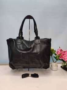 Women Shoulder Bags - Black - View 3