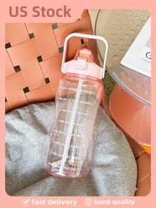 Bình nước 1PC, bình nước thể thao 64OZ - Hồng - Xem 1