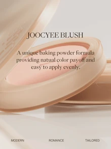 JOOCYEE Phấn má hồng M206 tông đào lì, tạo vẻ rạng rỡ tự nhiên, màu sắc lâu trôi, lên màu chuẩn, nhẹ nhàng và mịn màng, dễ tán, có thể chồng nhiều lớp. - Đào chiết lạnh M206 - Xem 9