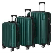 3-In-1 Multifunctional Large Capacity Traveling Storage Suitcase Luggage Pink - Dark Green - View 1