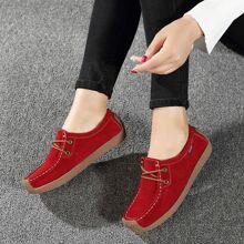 Women Flat Shoes Spring/Summer Season Flat Slip-Resistant Casual Lightweight Oxford Shoes