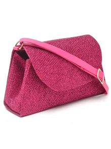 Women Clutches - Màu Hồng Tươi - Xem 3