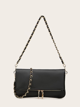 zijinling Women's Chain Strap Shoulder Bag, Crossbody Bag With Lizard Pattern, Stylish Small Square Bag, Fashion Crossbody Bag For Spring/Summer