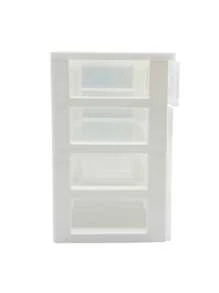 Mini cajón para escritorio - Blanco - Ver 2