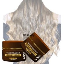 Máscara Tonalizante Premium Morena Iluminada Lavid' 250g Cabelos tons Caramelo - Morena Iluminada - Visão 1