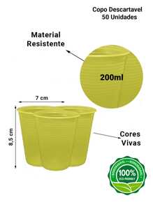 Disposable Kitchenware - Yellow - View 2