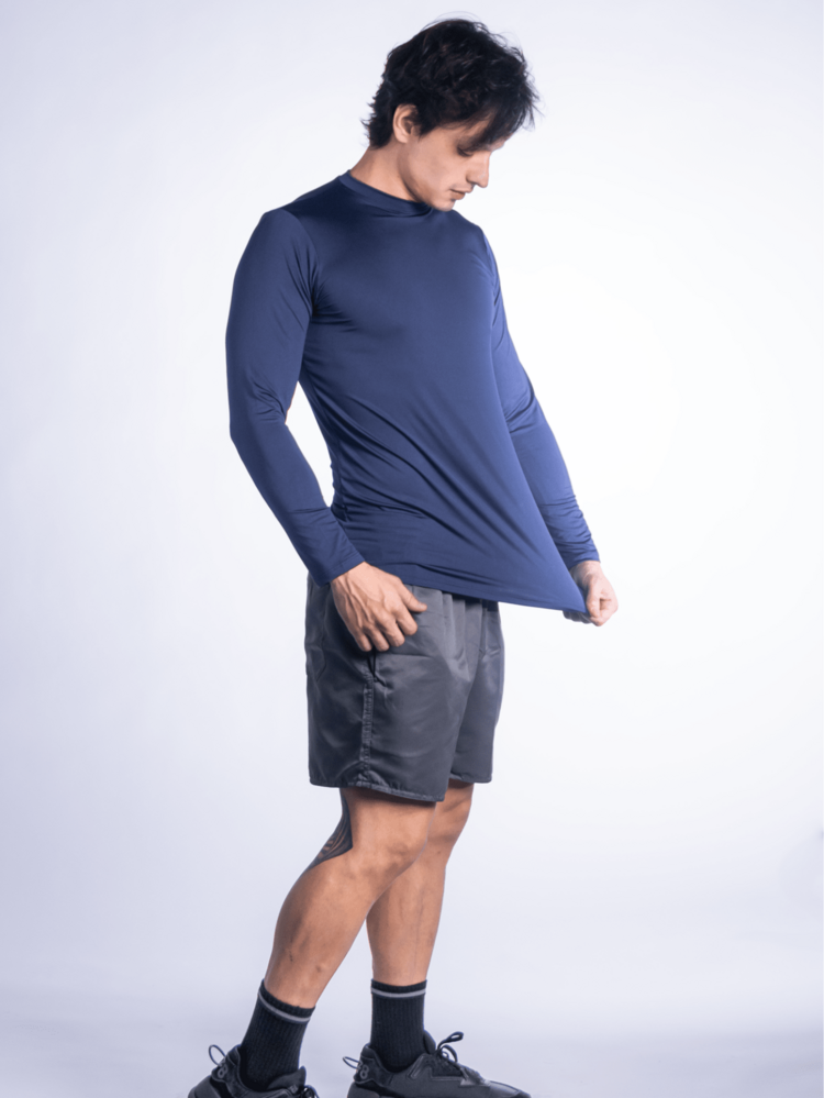 Men T-Shirts - Navy Blue - View 2