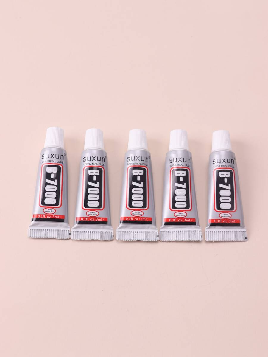 5入組3ml超強膠水,用於美甲裝飾珠寶修理,diy配件 - 5支 - 查看 1