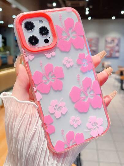 ドルチェ＆ガッバーナ iPhone 14pro ケース 花柄 ピンク　ドルガバ iPhone 14 Proケース リング付 Pro Maxカバー 軽量 花柄 13