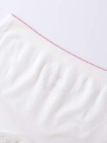 Annil Girls' Flat Angle Underwear 2 Packs Modal Woven Seamless Four Corner Bottoms For Breathability - Pink - View 3