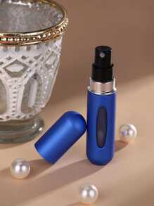 1入組香水筆芯瓶,便攜式迷你可填充噴霧,罐香味泵殼套,空化妝品集裝箱,噴霧器適合旅行,旅行精油香水,迷你噴瓶,便攜可愛香水漱口水噴霧器適用於清潔,空瓶旅行霧面噴瓶分配器5ML - 藍色 - 查看 2