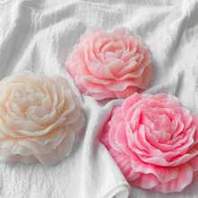 Moule en silicone en 3D pour fleur de rose, pour la fabrication de savon et de bougies, outil de décoration artisanale DIY