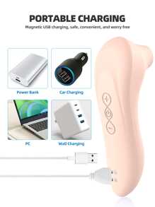 Vibradores de succión del clítoris Punto de estimulación del clítoris Vibrador de succión del clítoris para mujeres adultas Juguetes eróticos de succión sexual, Succión del pezón con 7 frecuencias Succionador de clítoris Vibe Vibradores sexuales para mujeres, Vibrador de succión oral pequeño para mujeres Succionador de clítoris para mujeres Juguetes sexuales de placer para adultos