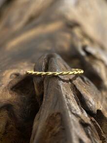 Stylever 1pc Minimalist Stackable Twisted Plain Ring Ladies Jewelry For Women s925 Sterling Silver Simple Ring Fine Jewelry Gift For Girls Daily Decor