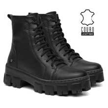 Women Fashion Boots - 黑色 - 查看 4
