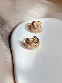 Hoop Earrings - Vàng - Xem 6