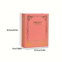 1入組嬰兒相簿,家庭大容量雙層嬰兒記憶書帶100口袋 - 黑色 - 查看 3