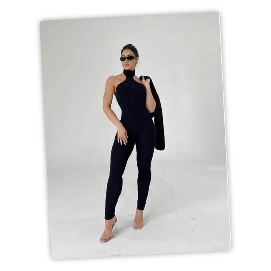 Women Jumpsuits - 白色 - 查看 1