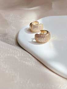 Hoop Earrings - Vàng - Xem 7