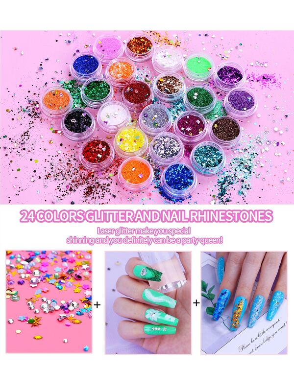 YEVYO Acrylic Nail Kit with Everything for Beginner, Complete Nail