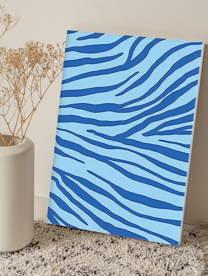 Decorativi Stampa Da Parete 60x60cm Poster Da Parete Astrazione Blu Nero Cucina Decorazione Murale Wall Art Cornice Bianca Quadri Moderni Soggiorno Camera Da Letto Grafica Immagini - P2WAC60x60-4155