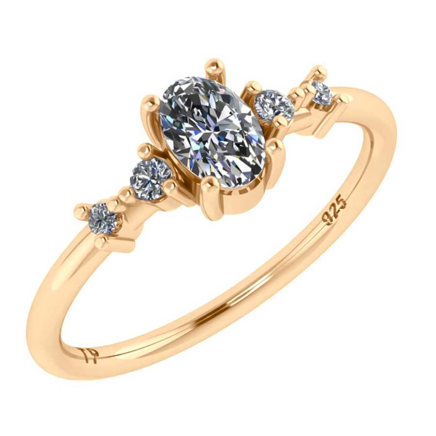 Fine Single Ring - White - View 1