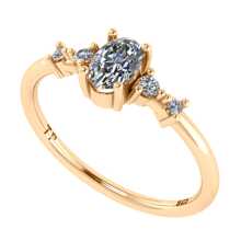 Fine Single Ring - White - View 3