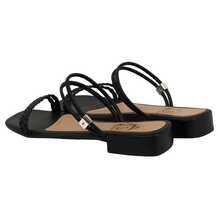Women Flat Sandals - 黑色 - 查看 5