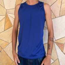 Men Sports Tees & Tanks - 寶藍色 - 查看 1