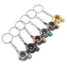 Mini Turbocharger Keychain With Spinning Turbine - Multicolor - View 7