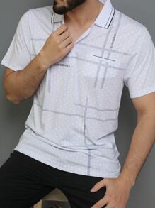 Men Polo Shirts - trắng - Xem 2